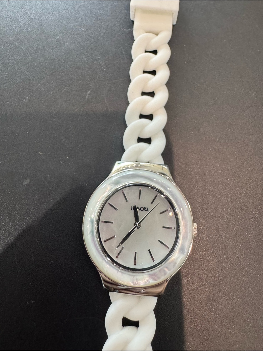 Brand New Honora Women's Quartz Watch – White Mother of Pearl Dial, Strap